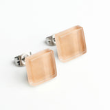 Kleine Ohrstecker aus Glas • 10mm Kleine Ohrstecker aus Glas • 10mm