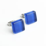 Kleine Ohrstecker aus Glas • 10mm Kleine Ohrstecker aus Glas • 10mm