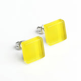 Kleine Ohrstecker aus Glas • 10mm Kleine Ohrstecker aus Glas • 10mm