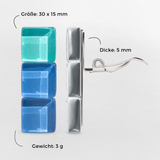 Foto von Geometrische Clips Ohrringe