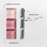 Foto von Geometrische Clips Ohrringe