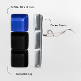 Foto von Geometrische Clips Ohrringe
