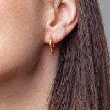 Foto von Edelstahl Creolen Basic • Wasserfeste Ohrringe Foto von Edelstahl Creolen Basic • Wasserfeste Ohrringe