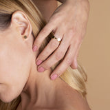 Foto von Small stud earrings with circular elements