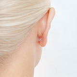 Foto von Silikon Stopper für Ohrstecker mit Platte