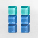 Geometrische Clips Ohrringe