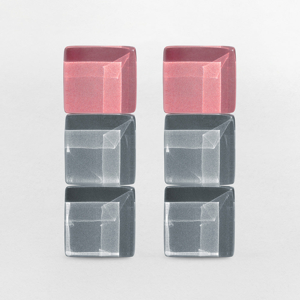 Foto von Geometrische Clips Ohrringe