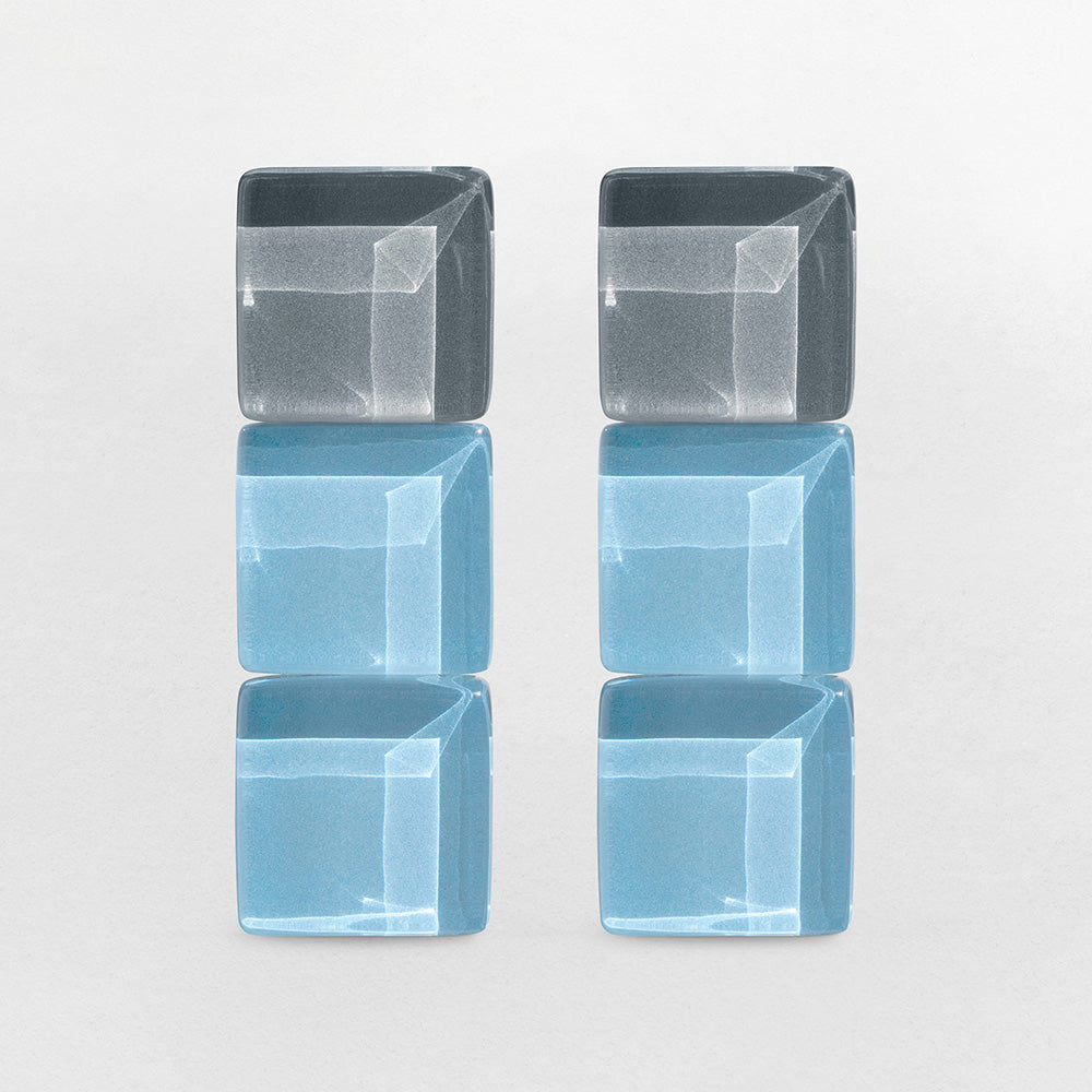 Foto von Geometrische Clips Ohrringe