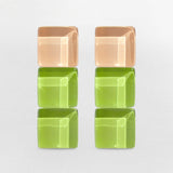 Geometrische Clips Ohrringe