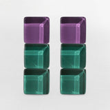 Geometrische Clips Ohrringe