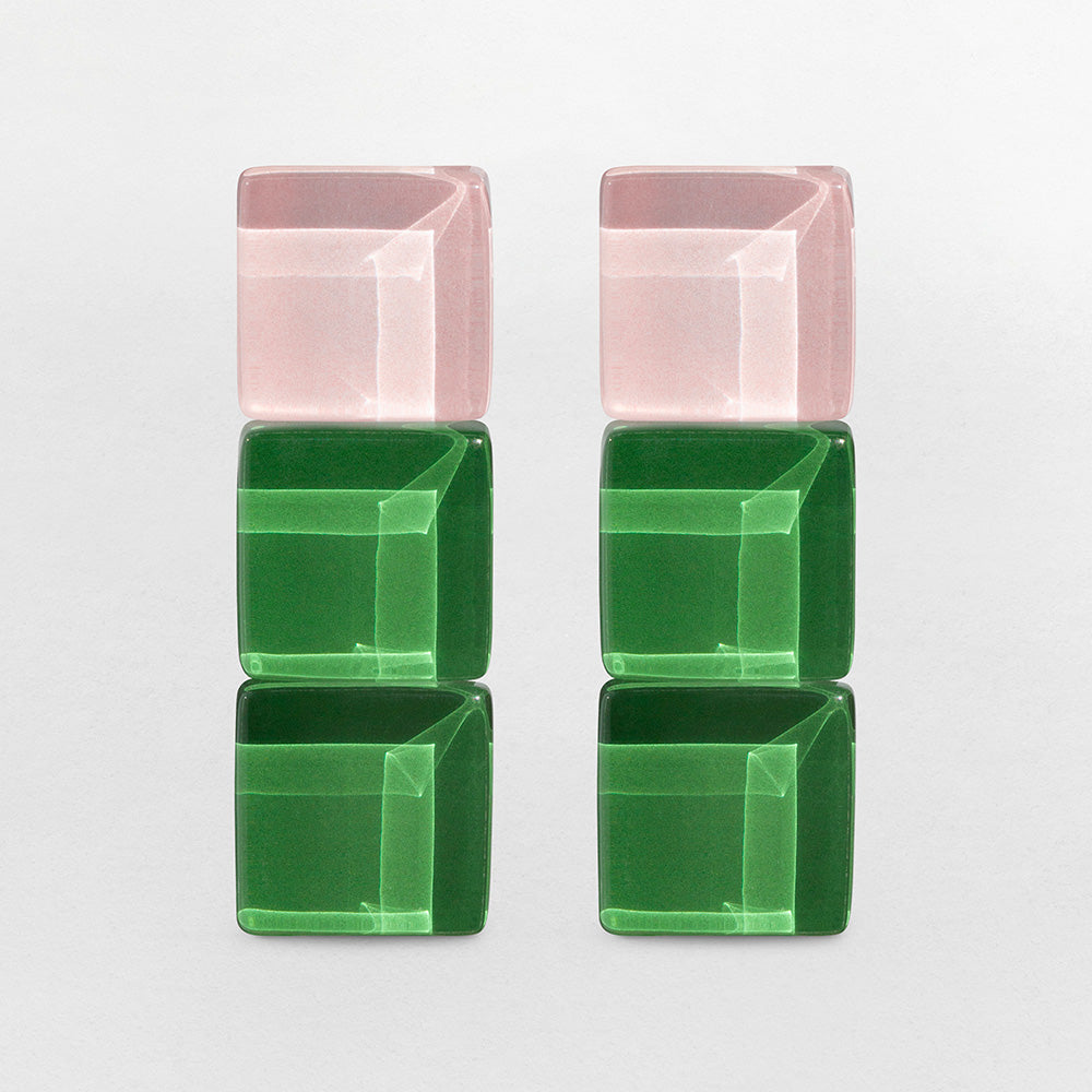 Foto von Geometrische Clips Ohrringe