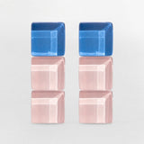 Geometrische Clips Ohrringe