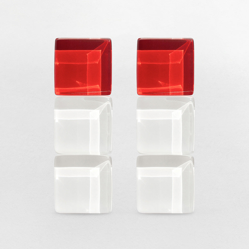 Foto von Geometrische Clips Ohrringe