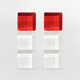 Geometrische Clips Ohrringe