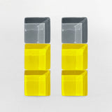 Geometrische Clips Ohrringe