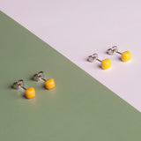 Foto von Geometrische Ohrringe 3er Set • 4mm