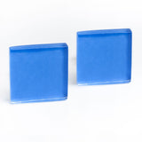 Foto von Statement Clip Ohrringe aus Glas • 20mm Foto von Statement Clip Ohrringe aus Glas • 20mm