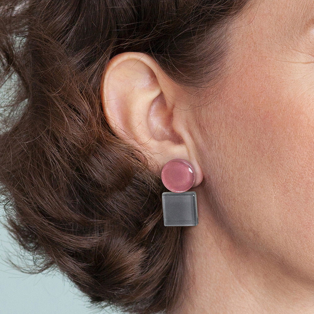 Foto von Geometric Clip Earrings