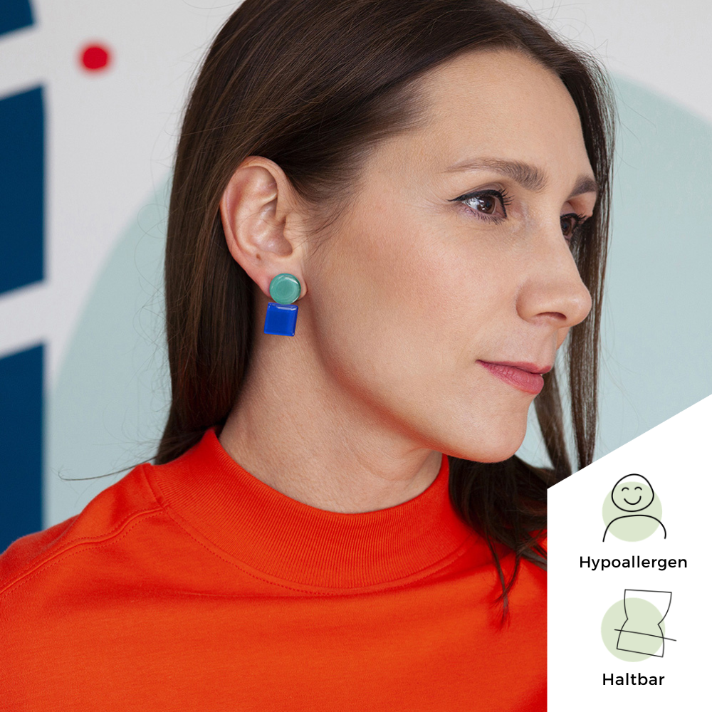 Foto von Geometric Clip Earrings