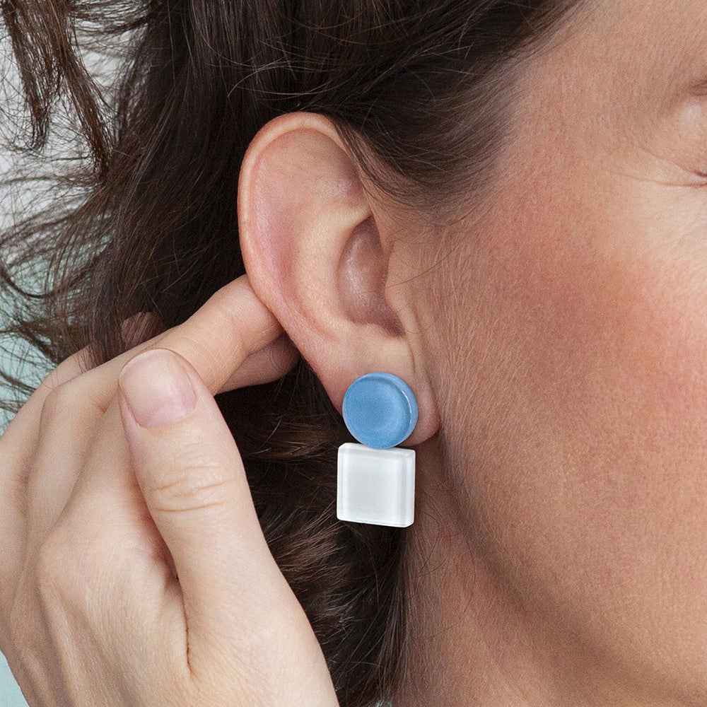 Foto von Geometric Clip Earrings