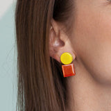 Foto von Geometric Clip Earrings
