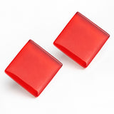 Foto von Statement glass earrings • 20mm