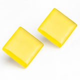 Foto von Statement glass earrings • 20mm