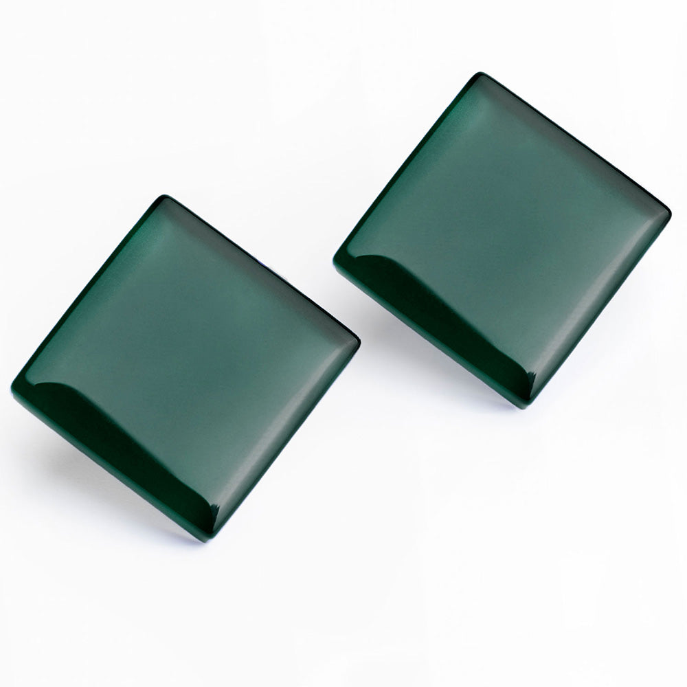 Foto von Statement glass earrings • 20mm