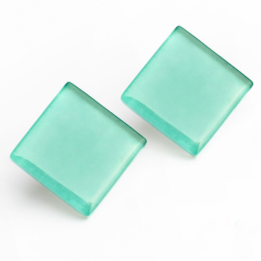 Foto von Statement glass earrings • 20mm