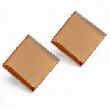 Foto von Statement glass earrings • 20mm