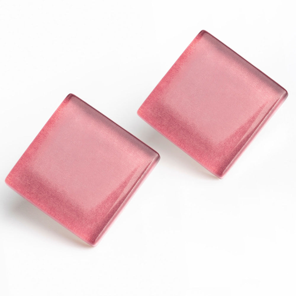 Foto von Statement glass earrings • 20mm