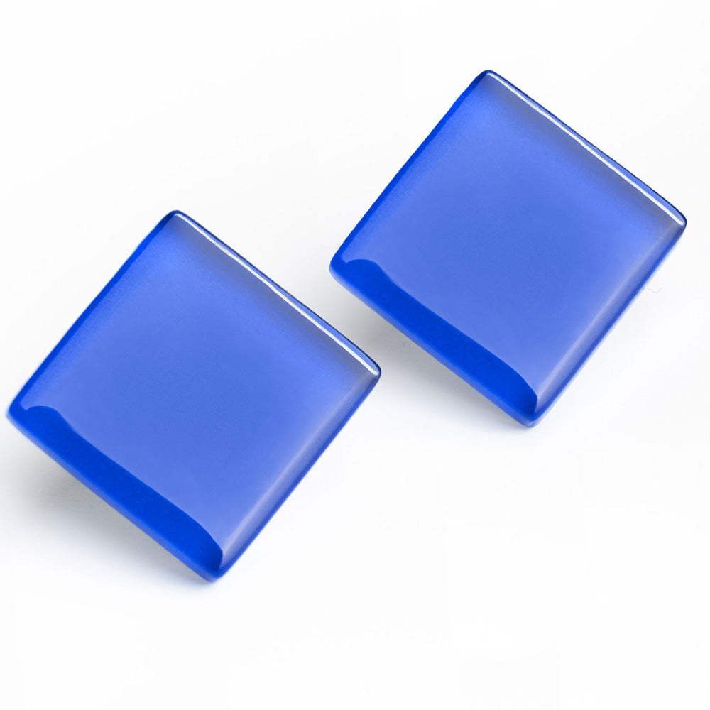 Foto von Statement glass earrings • 20mm