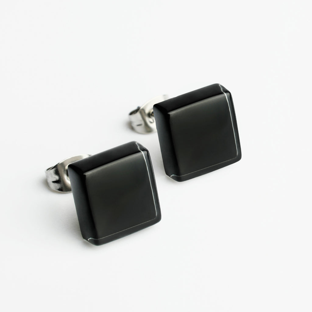 Foto von Kleine Ohrstecker aus Glas • 10mm Foto von Kleine Ohrstecker aus Glas • 10mm