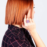 Foto von Statement ring with 20mm stone • adjustable size