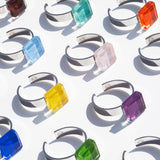 Foto von Kleiner Ring mit Stein 10mm • größenverstellbar Foto von Kleiner Ring mit Stein 10mm • größenverstellbar
