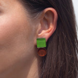 Foto von Geometrische Statement Ohrringe Foto von Geometrische Statement Ohrringe