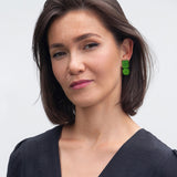 Foto von Geometrische Statement Ohrringe