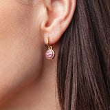 Foto von Hoop earrings with pendants • Mix & Match earrings • 12mm