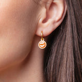 Foto von Hoop earrings with pendants • Mix & Match earrings • 12mm