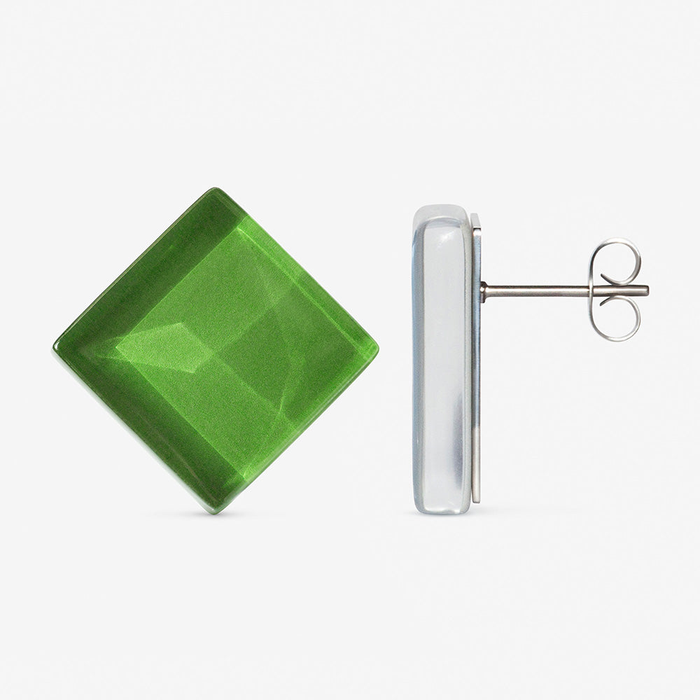 Foto von Statement Ohrringe aus Glas • 20mm
