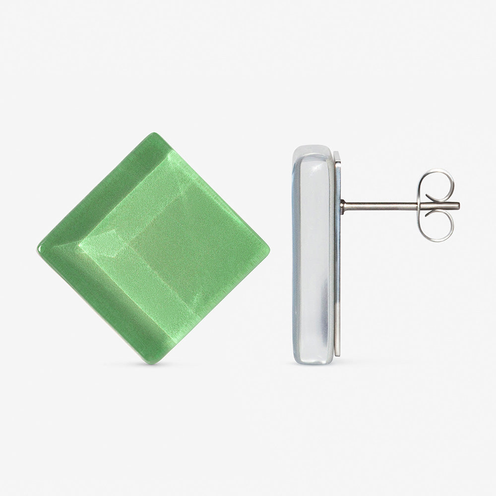 Foto von Statement Ohrringe aus Glas • 20mm