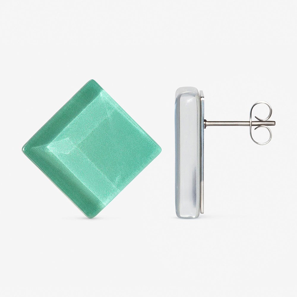 Foto von Statement Ohrringe aus Glas • 20mm
