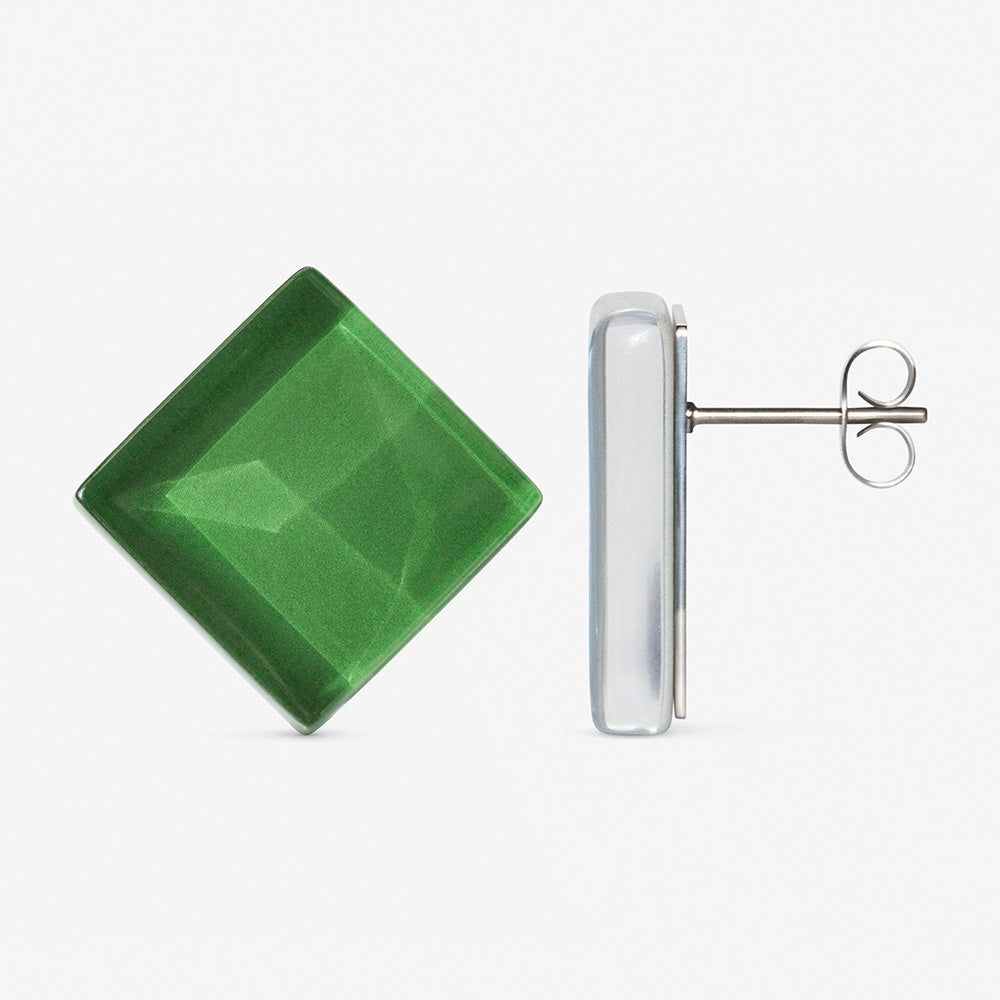 Foto von Statement Ohrringe aus Glas • 20mm