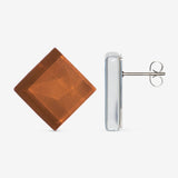 Statement Ohrringe aus Glas • 20mm