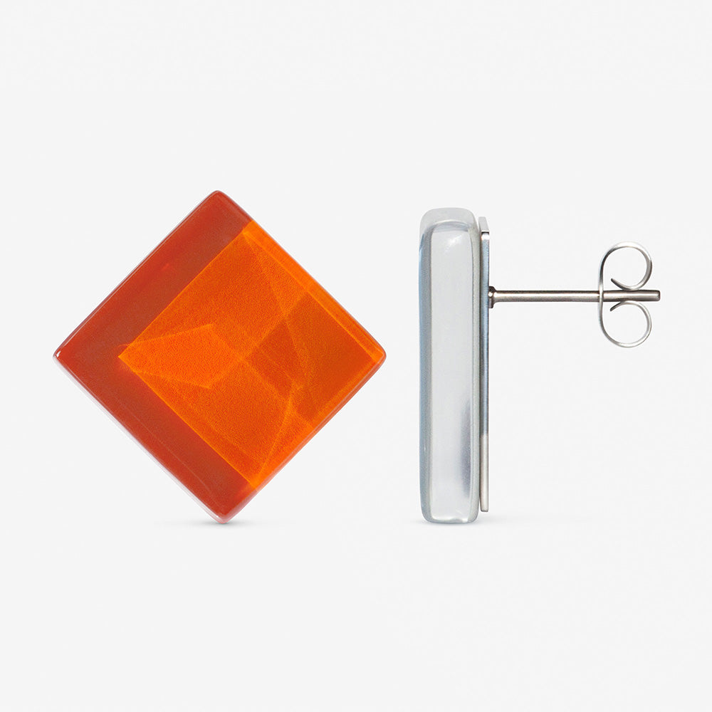 Foto von Statement Ohrringe aus Glas • 20mm