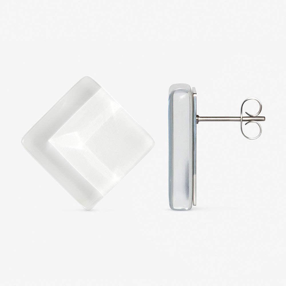 Foto von Statement Ohrringe aus Glas • 20mm