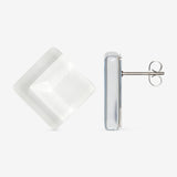 Statement Ohrringe aus Glas • 20mm
