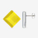 Statement Ohrringe aus Glas • 20mm