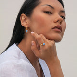 Foto von Hoop earrings with charms • Mix & Match earrings • 16mm