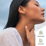 Foto von Hoop earrings with pendants • Mix & Match earrings • 12mm